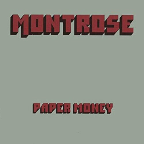 Montrose - Paper Money Vinyl Record