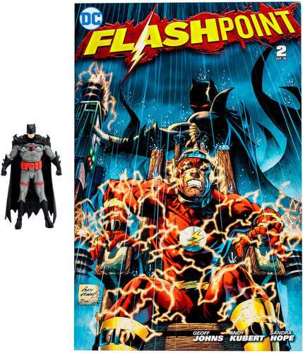 Dc Direct - 3 Figure With Comic Wave 2 - Batman (flashpoint) - Collectibles