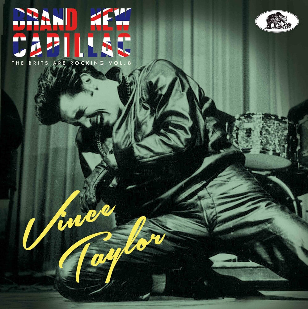 the album cover for Vince Taylor - Brand New Cadillac: The Brits Are Rocking 8