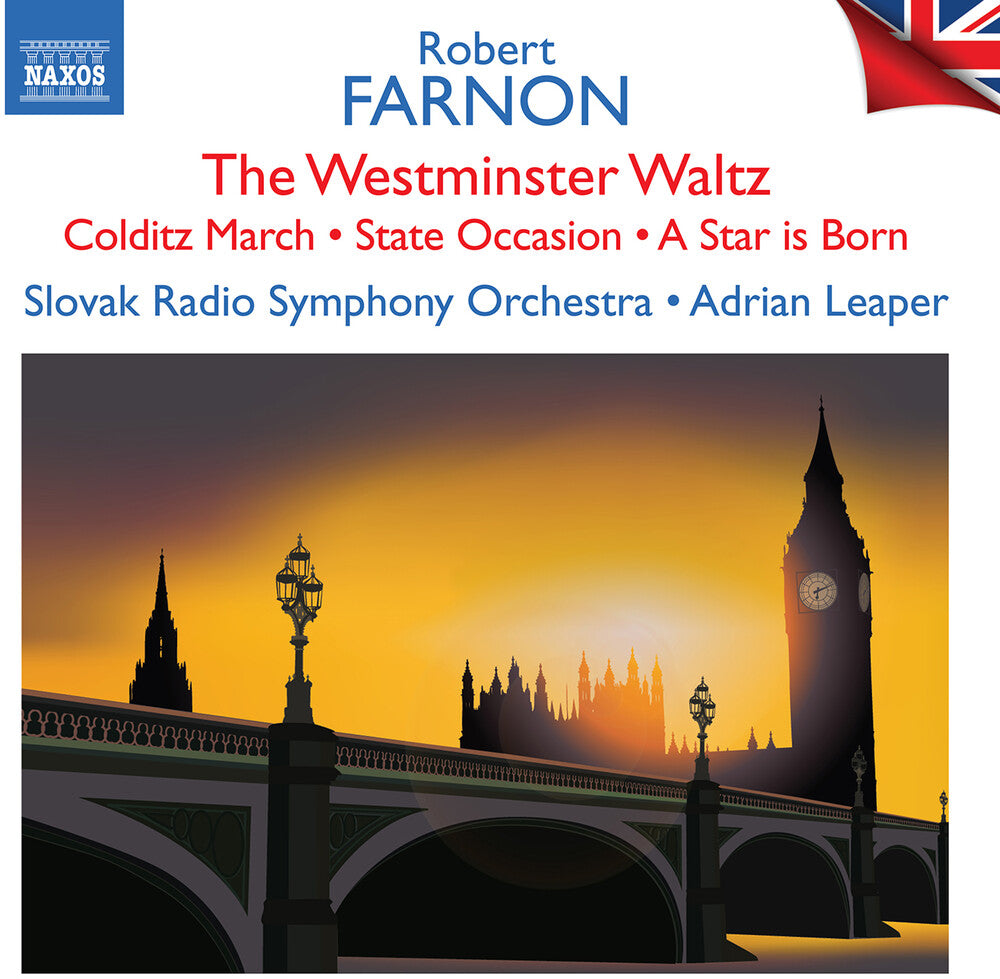 the album cover for Farnon / Slovak Radio Symphony Orchestra / Leaper - Westminster Waltz