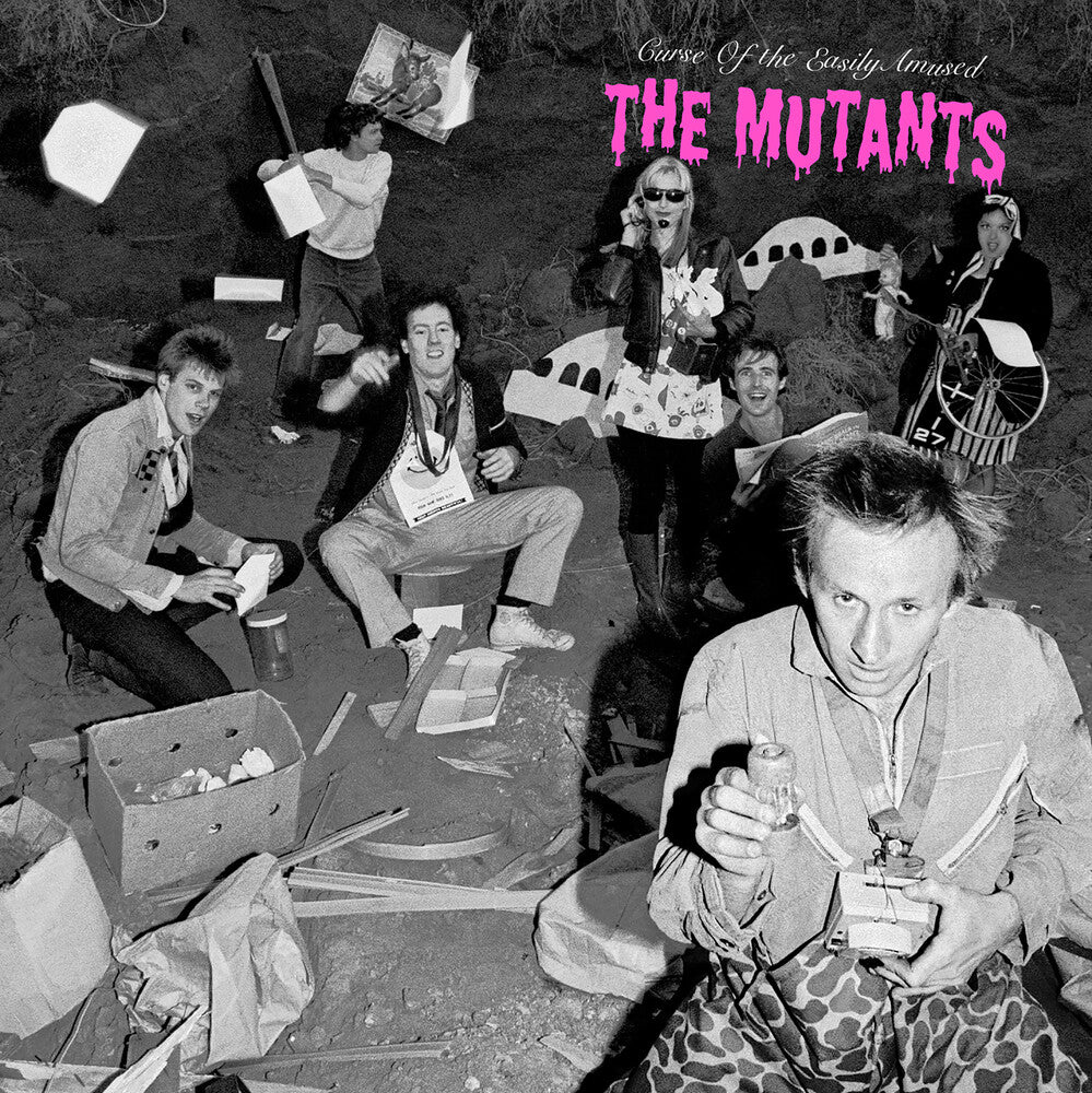 the album cover for Mutants - Curse Of The Easily Amused