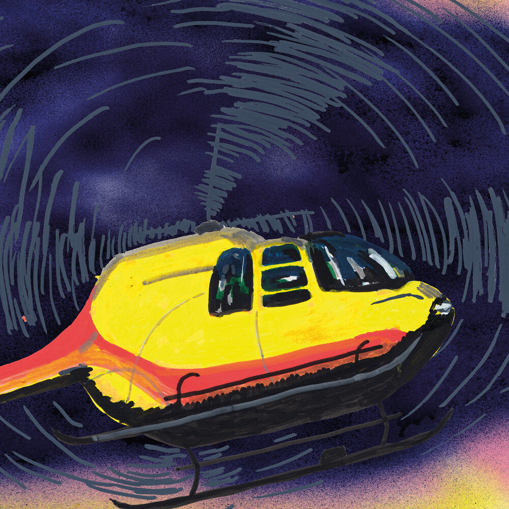 the album cover for Kiwi jr. - Chopper