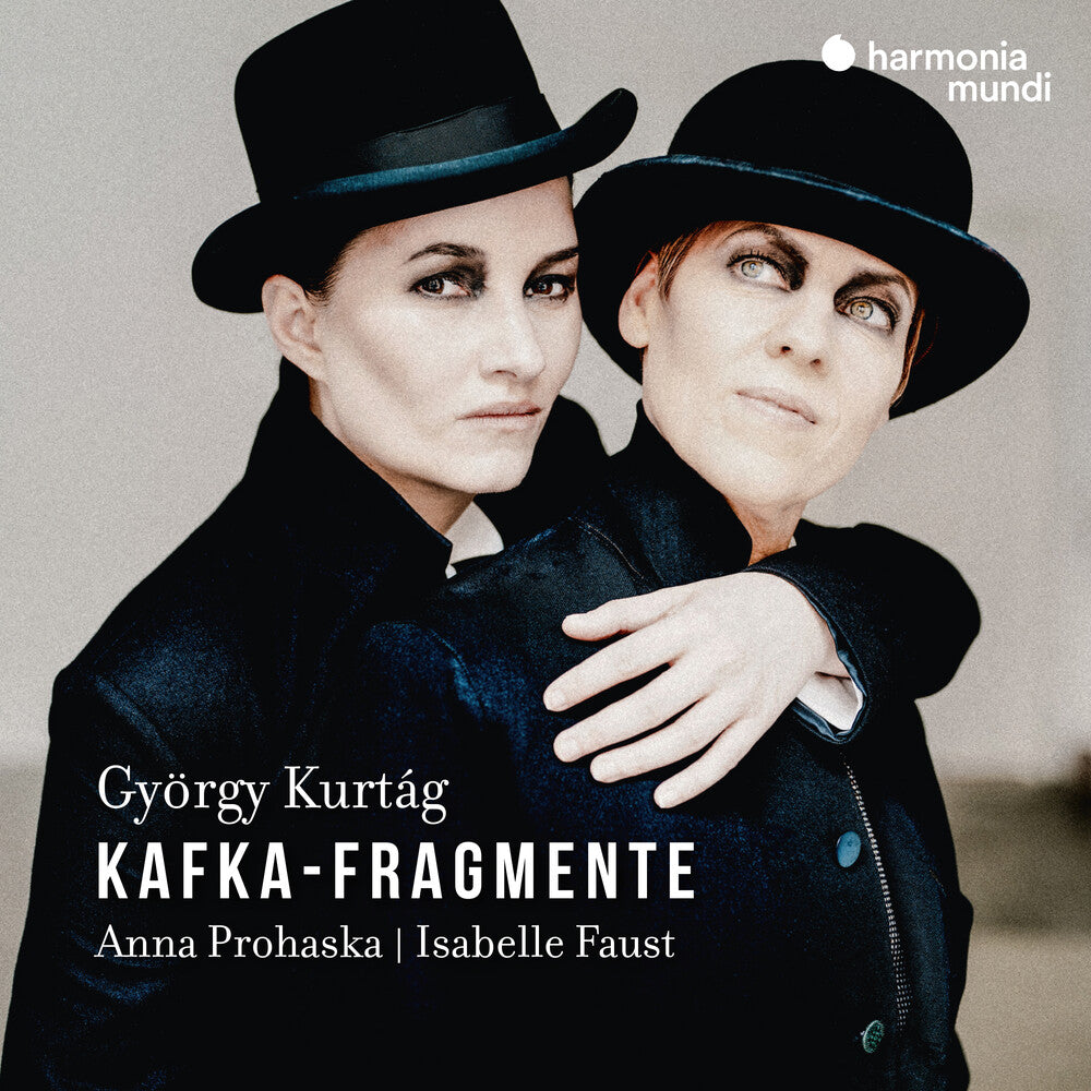 the album cover for Anna Prohaska / Faust,Isabelle - Gyorgy Kurtag: Kafka-Fragmente