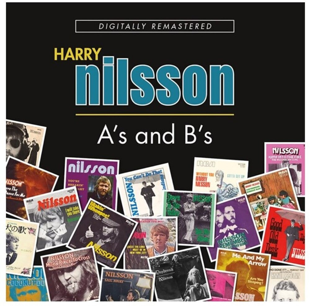 the album cover for Harry Nilsson - A's & B's (Uk)