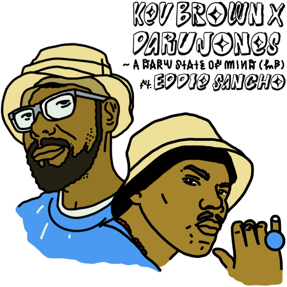 the album cover for Brown, Kev / Jones, Daru - Daru State Of Mind