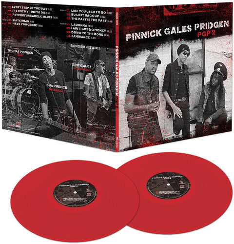 Pinnick-Gales-Pridgen - Pgp 2 - Red Vinyl Record