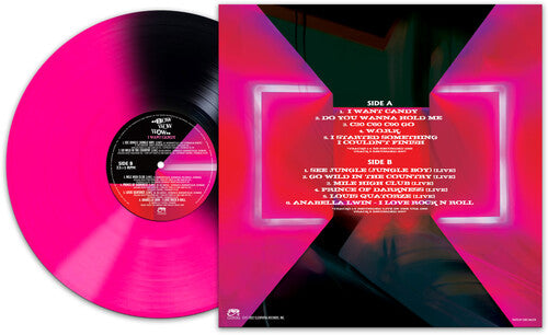 Bow Wow Wow - I Want Candy - Pink/black Stripe Vinyl Record