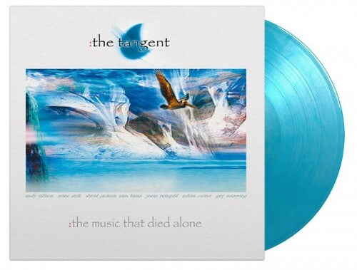 The Tangent - Music That Died Alone - Limited 180-Gram Crystal Clear, Silver & Blue Marbled Colored Vinyl Vinyl Record