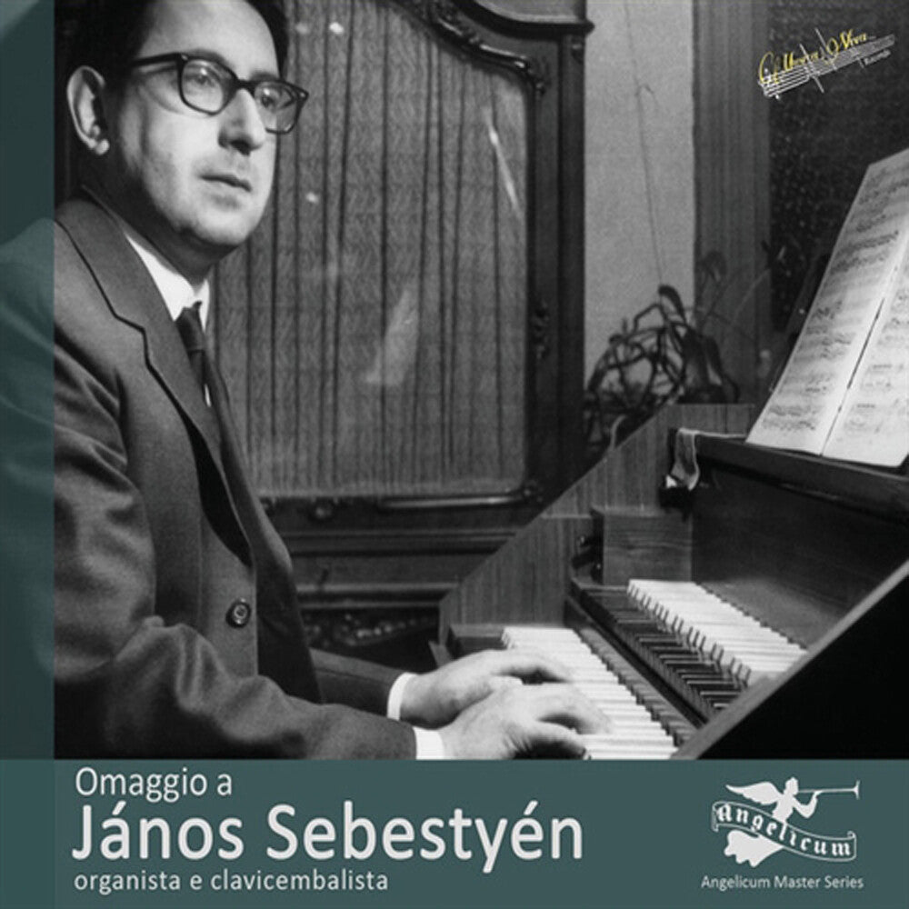 the album cover for Aldrovandini / Sebestyen - Omaggio Janos Sebestyen Organista Clavicembalista