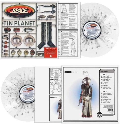 Space - Tin Planet - 140-Gram Clear & Silver Splatter Colored Vinyl Vinyl Record