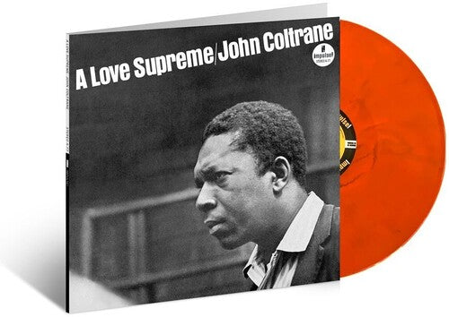 John Coltrane - Love Supreme - Black & Orange Marble Colored Vinyl Vinyl Record