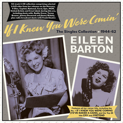 Barton,eileen - If I Knew You Were Comin': The Singles Collection - Music CD