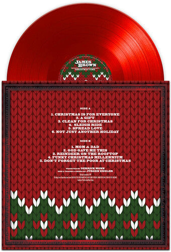 James Brown - Christmas Time - Red Vinyl Record