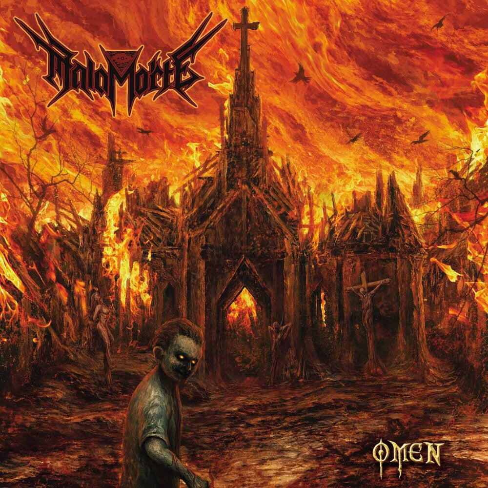 the album cover for Malamorte - Omen