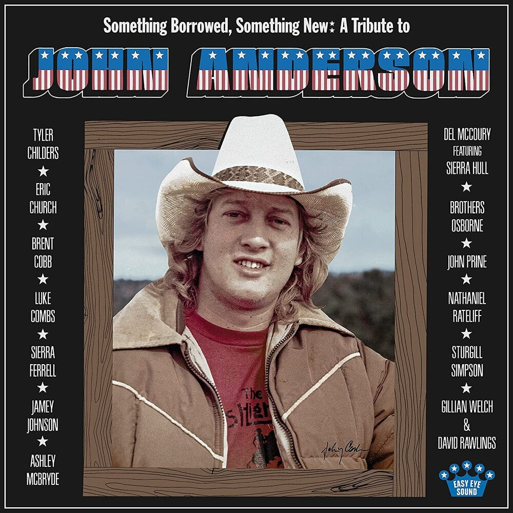 the album cover for Various Artists - Something Borrowed, Something New: A Tribute to John Anderson