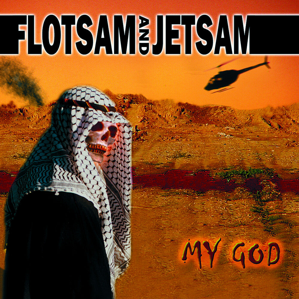 the album cover for Flotsam & Jetsam - My God