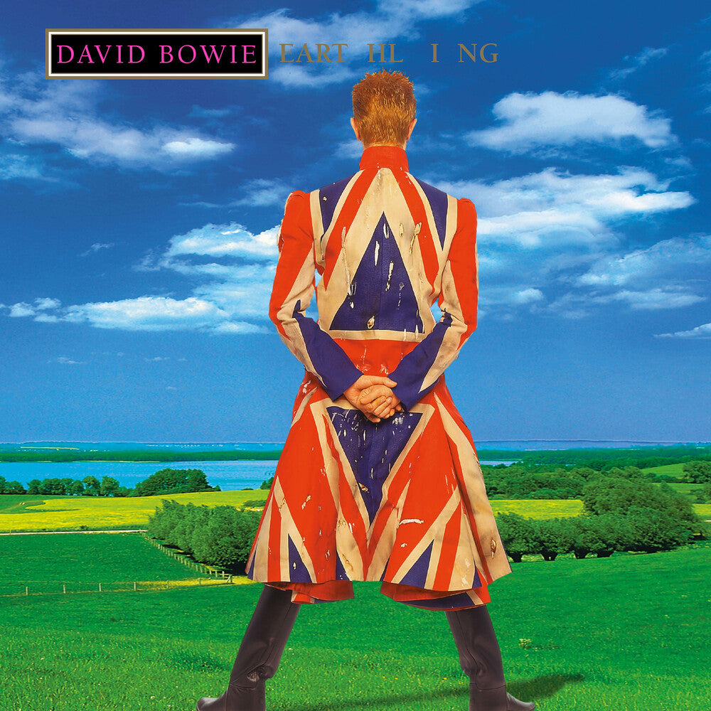 the album cover for David Bowie - Earthling: 2021 Remaster