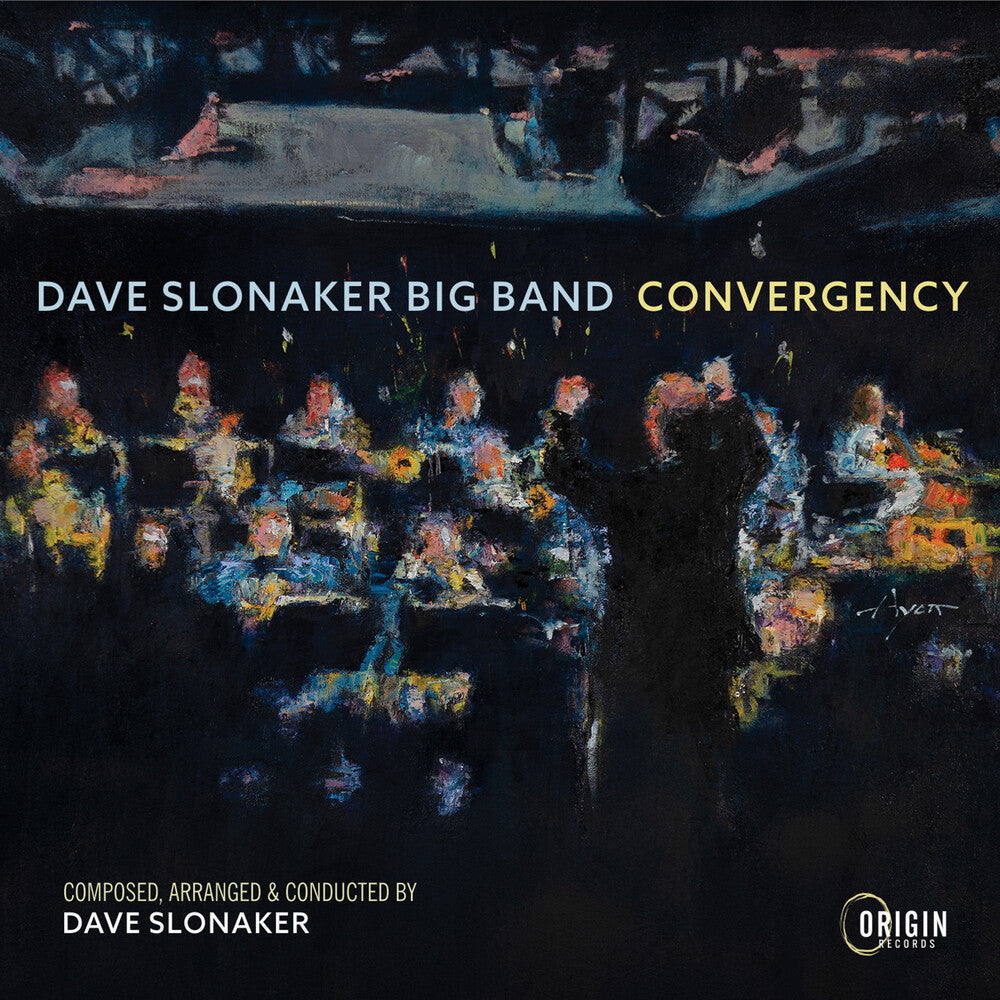 the album cover for Dave Slonaker Big Band - Convergency
