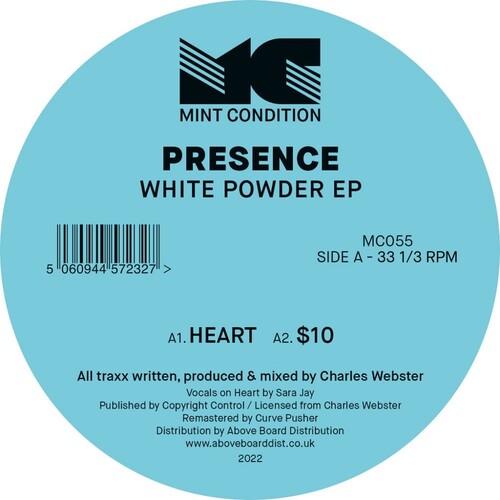 The Presence - White Powder Vinyl Record
