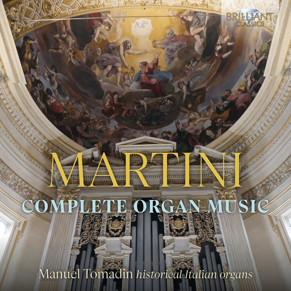 the album cover for Tomadin / Martini - Complete Organ Music (Box)