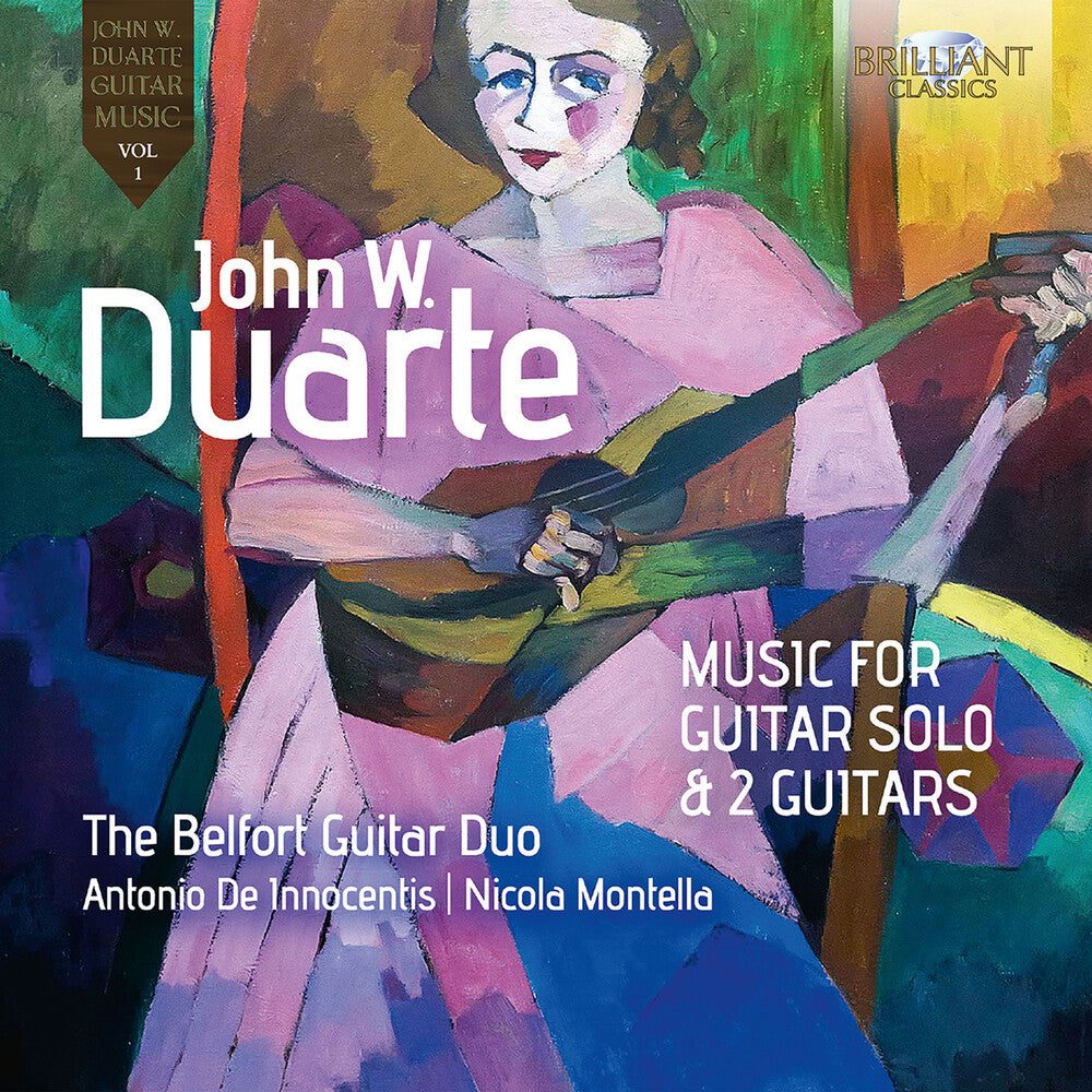 the album cover for Belfort Guitar Duo / Duarte - Music For Guitar Solo 1