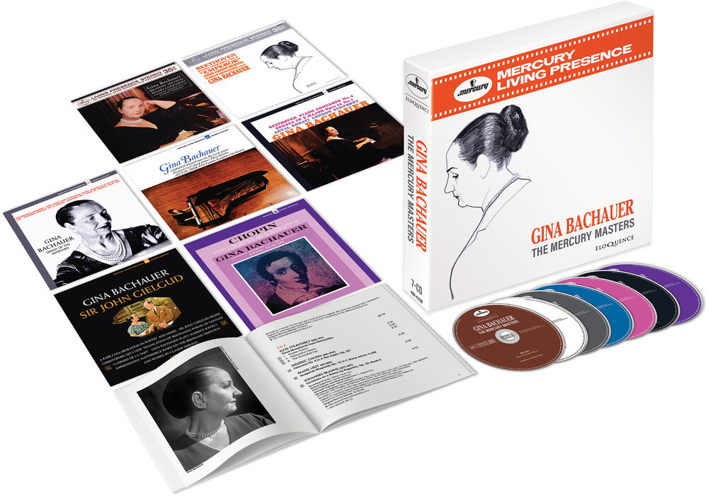 Gina Bachauer: The Mercury Masters (Aus) Music CD