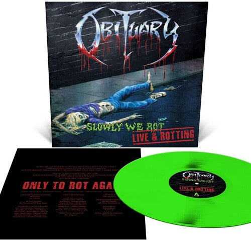 Obituary - Slowly We Rot - Live And Rotting Vinyl Record