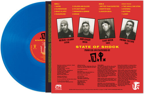 D.I. - State Of Shock - Blue Vinyl Record