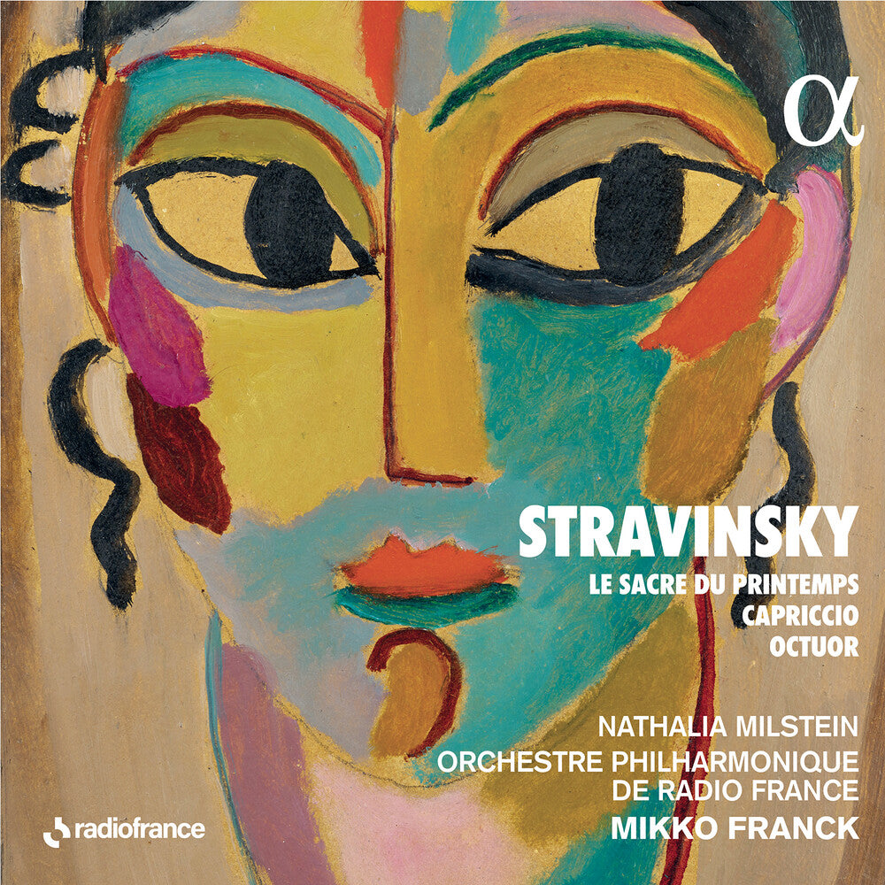 the album cover for Stravinsky / Franck / Milstein - Le Sacre Du Printemps