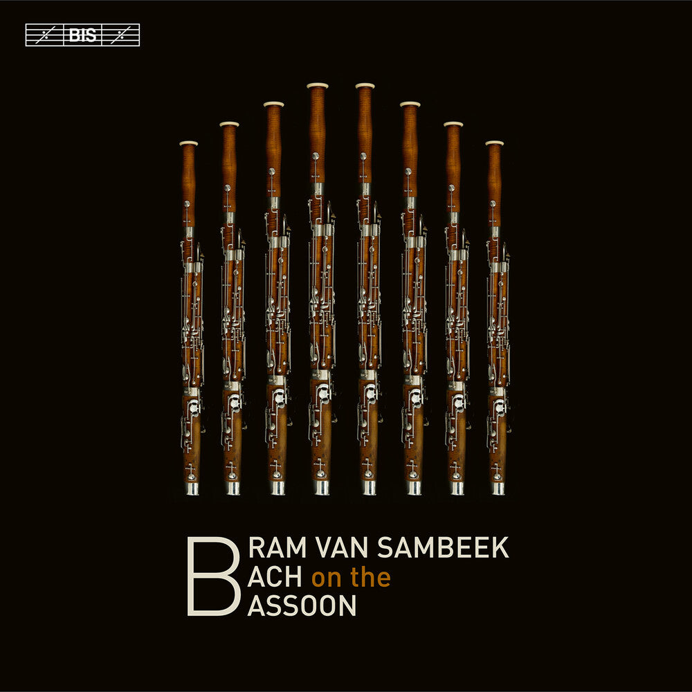 the album cover for J Bach .S. / Sambeek - Bach On The Bassoon (Hybr)