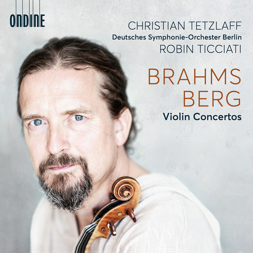 the album cover for Berg / Tetzlaff / Deutsches Symphonie-Orchester - Violin Concertos