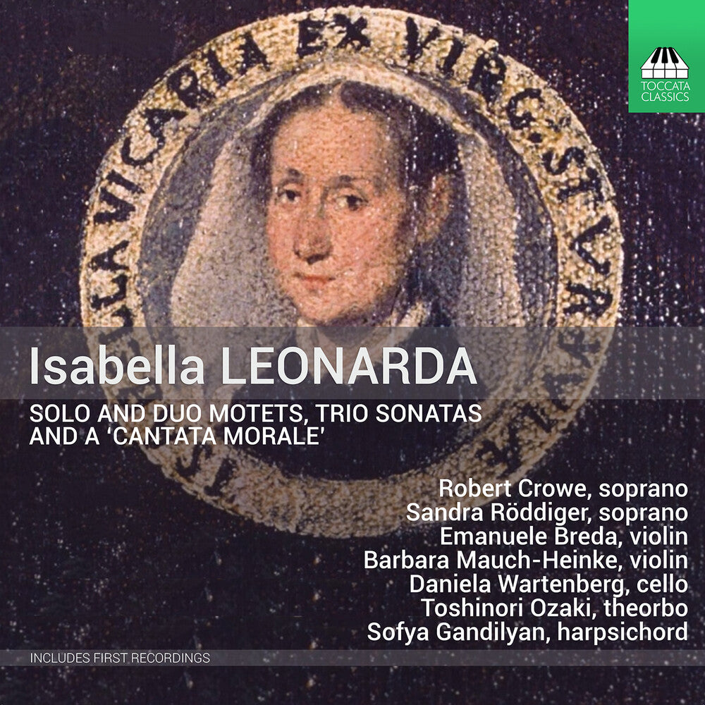 the album cover for Leonarda / Crowe / Gandilya - Solo & Duo Motets