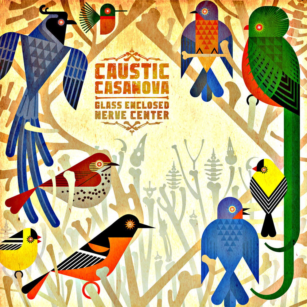 the album cover for Caustic Casanova - Glass Enclosed Nerve Center