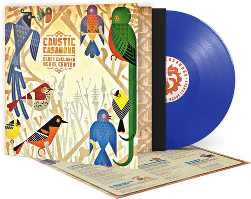 Caustic Casanova - Glass Enclosed Nerve Center - Transparent Blue Vinyl Record
