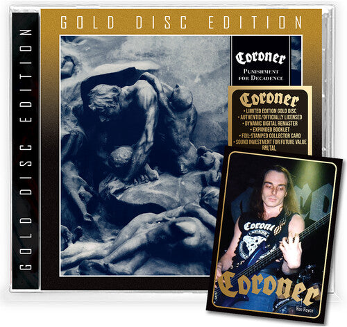Coroner - Punishment For Decadence - Music CD