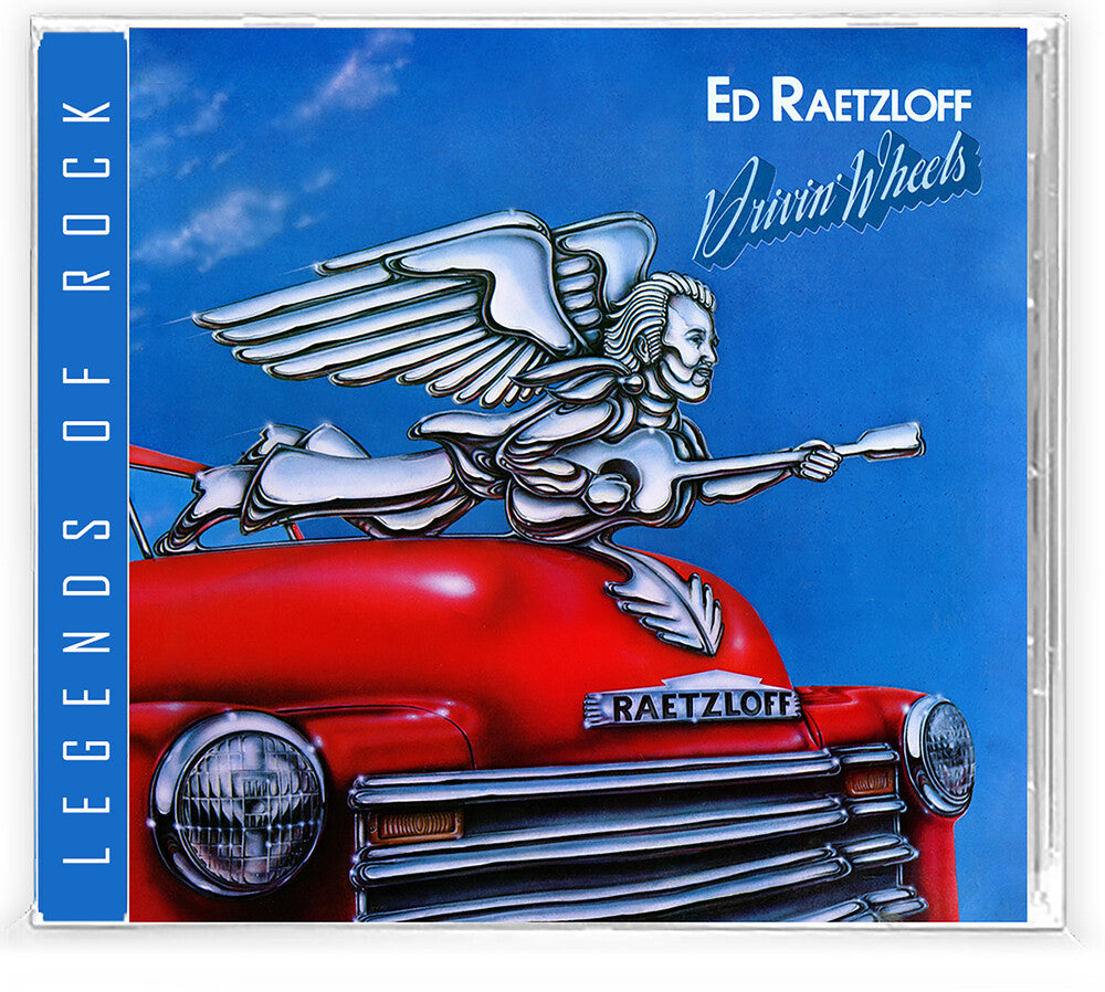 the album cover for Ed Raetzloff - Drivin Wheels