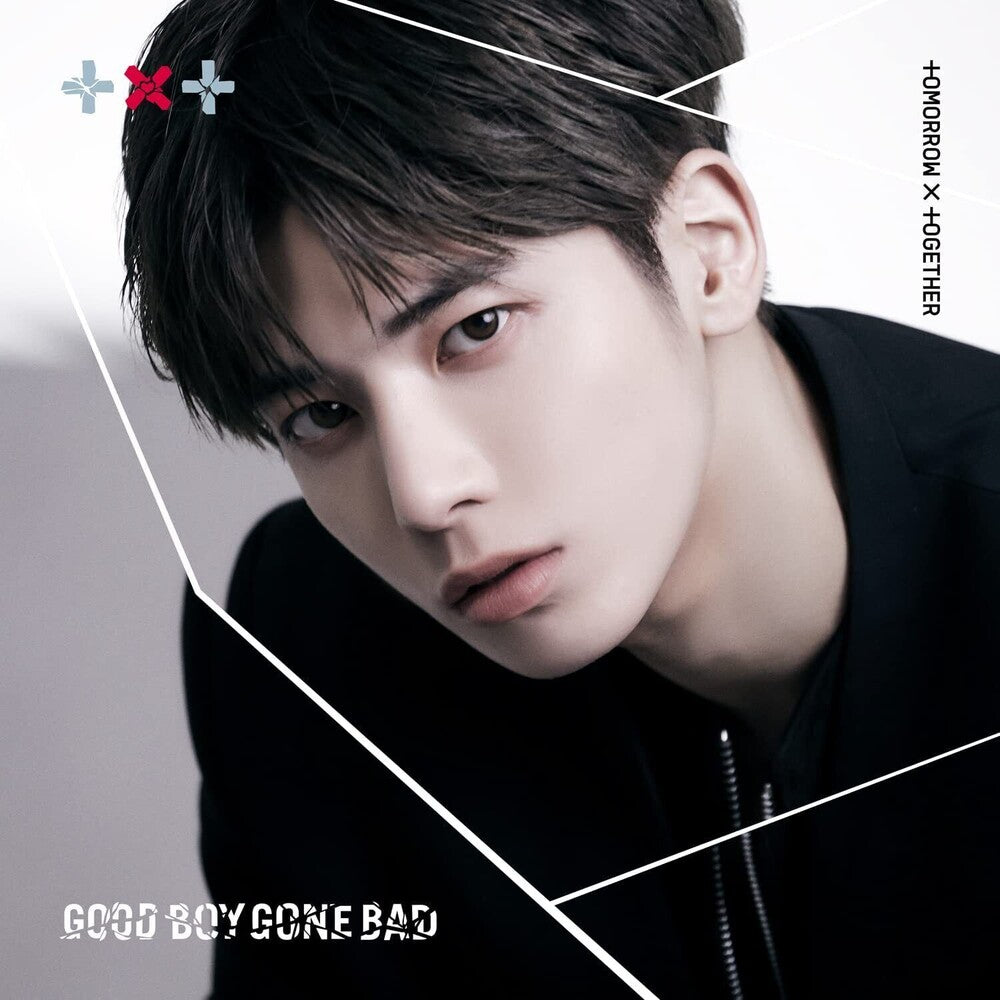 the album cover for TOMORROW X TOGETHER - Good Boy Gone Bad - Taehyun Edition