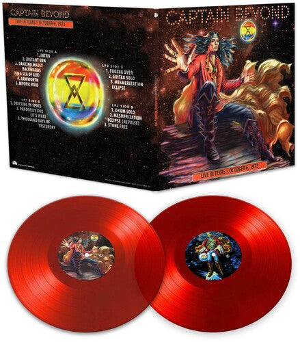 Captain Beyond - Live In Texas - October 6, 1973 - Red Vinyl Record