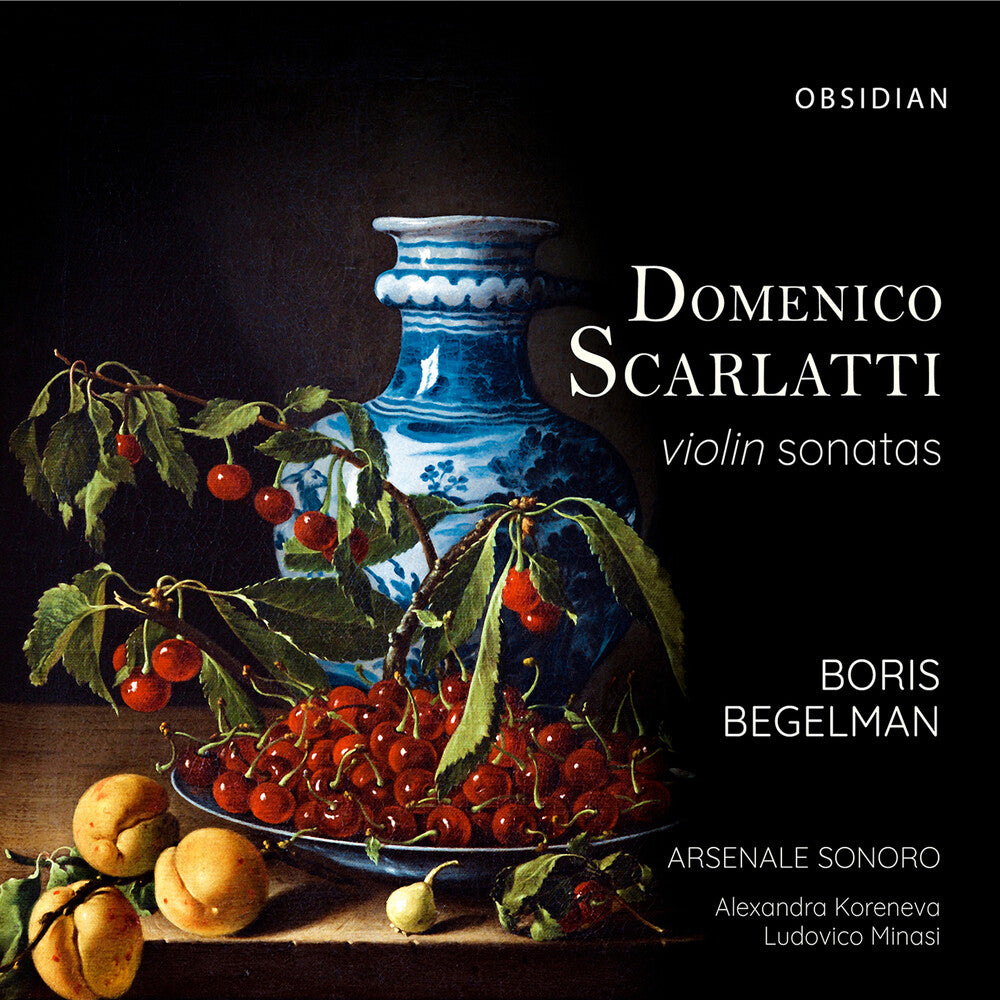 the album cover for Scarlatti / Koreneva / Vidoni - Violin Sonatas