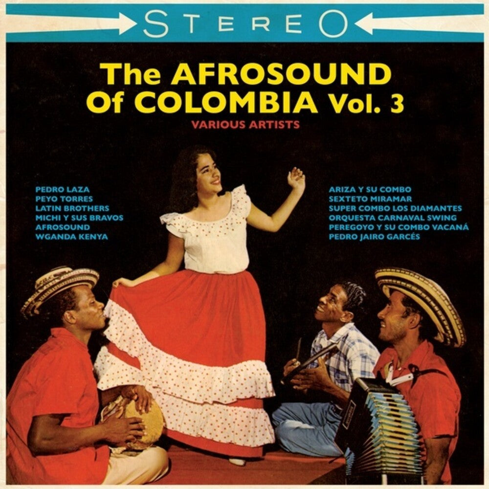 the album cover for Various Artists - Afrosound Of Colombia 3 (Various Artists)