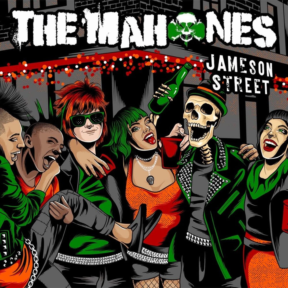 the album cover for The Mahones - Jameson Street
