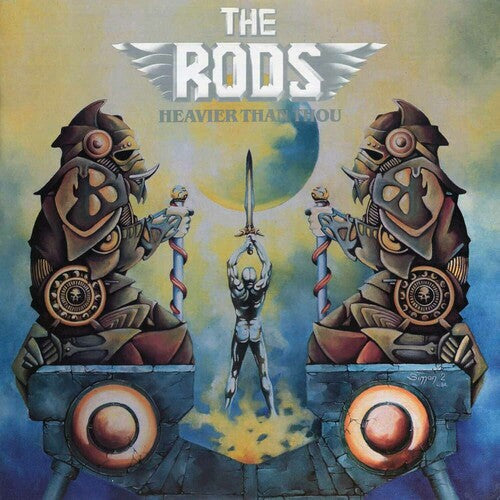The Rods - Heavier than Thou - Silver Vinyl Record