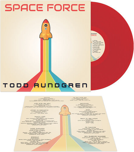 Todd Rundgren - Space Force - Red Vinyl Record