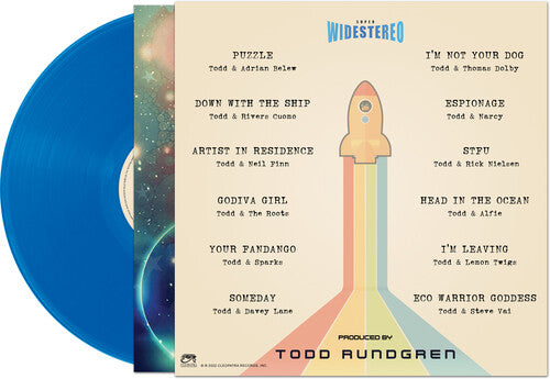 Todd Rundgren - Space Force - Blue Vinyl Record