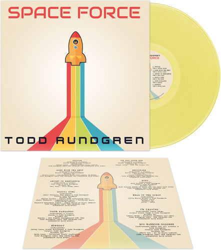 Todd Rundgren - Space Force - Yellow Vinyl Record