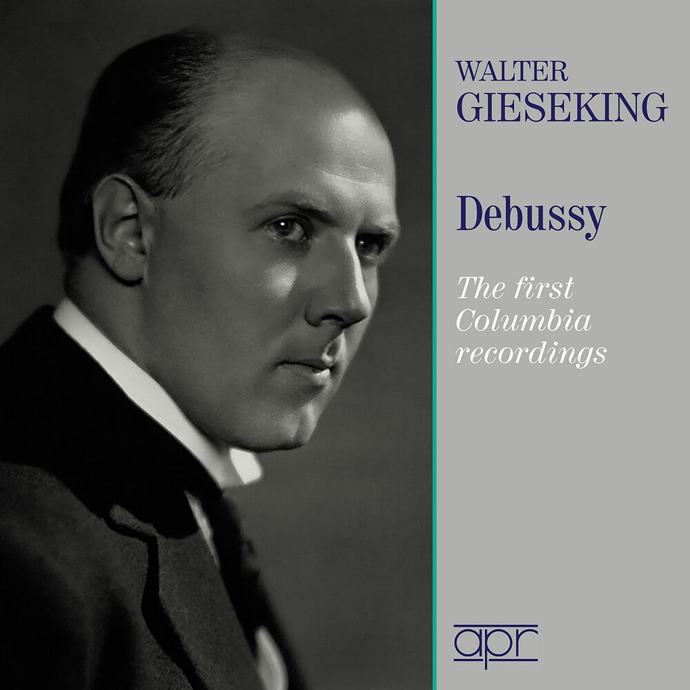 the album cover for Gieseking - Walter Gieseking Plays Debussy (2pk)