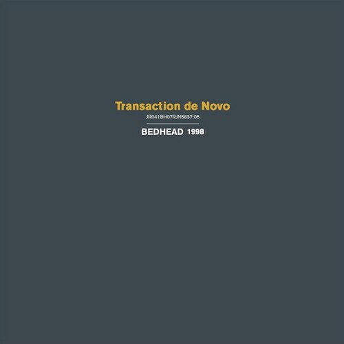 Bedhead - Transaction De Novo - Gold Vinyl Record