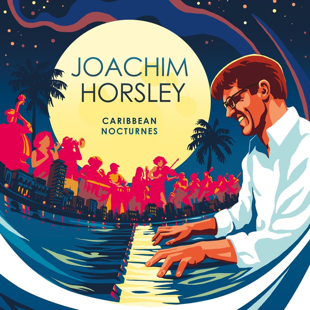 the album cover for Joachim Horsley - Carribbean Nocturne