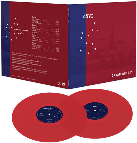 JORDAN RUDE S S - 4nyc - Red Vinyl Record