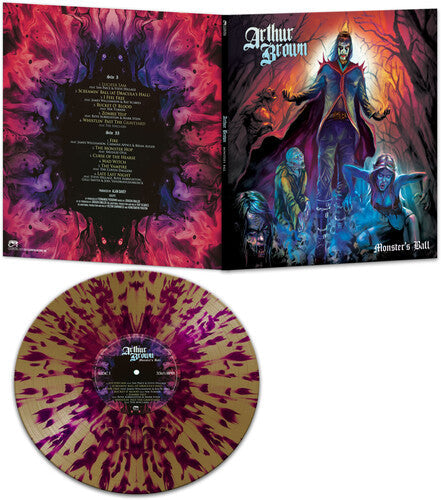 Arthur Brown - Monster's Ball - Gold/Purple Splatter Vinyl Record